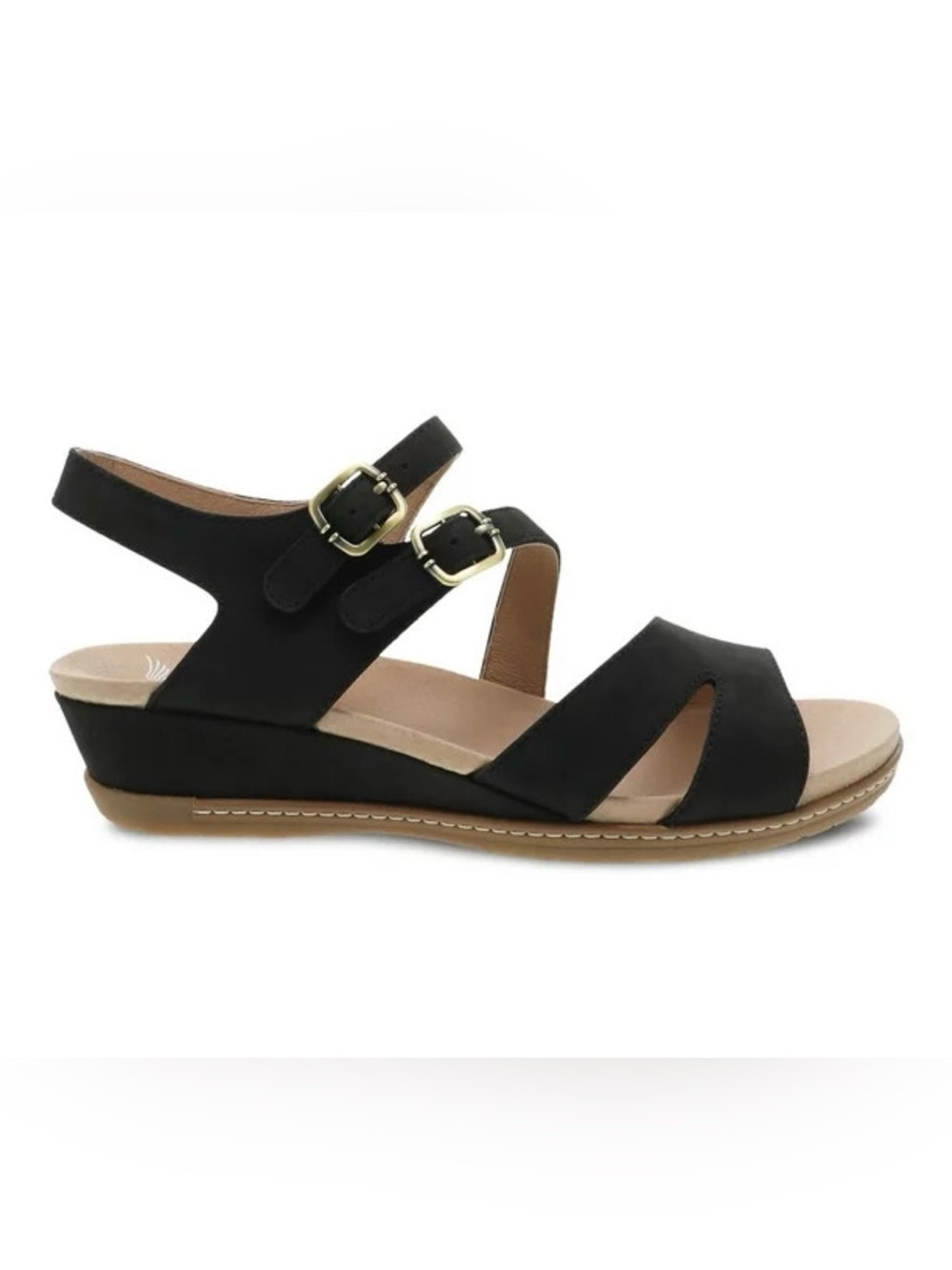 Dansko Angela Black Nubuck Women's Comfort Sandals Size EU39